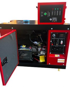 Diesel Silent Generator 8kw /10kva 16lt Single Phase + Ats Panel