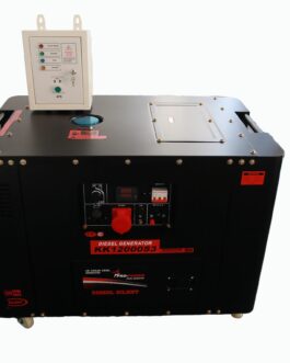 Diesel Silent Generator 11Kw 3-PHASE (13.8Kva) 25lt with ATS Panel Switch