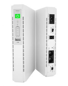 Portable Mini DC UPS 8800mAh POE Port 15V/24V