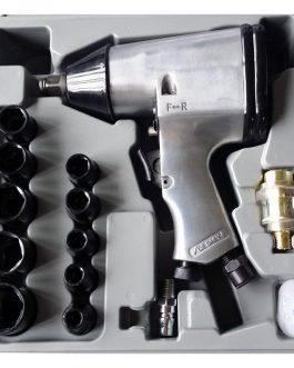 1/2″ Pneumatic Impact Wrench Kit 320NM (9-27mm Sockets)