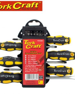 Tork Craft Screwdriver Set 20Pce