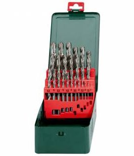 METABO HSS-G DRILL BIT STORAGE CASE SP 25 PIECES