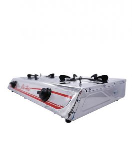 2 Burner Stainless Steel Gas Stove