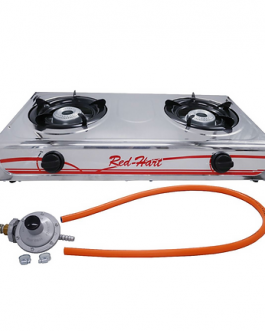 2 Burner Stainless Steel Gas Stove