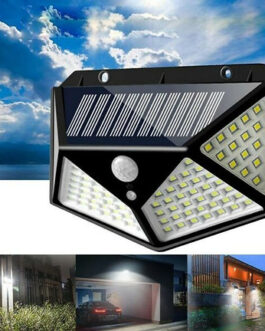 Solar LED Wide-Angle Wall Light