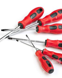 Red Handled Screwdriver Set